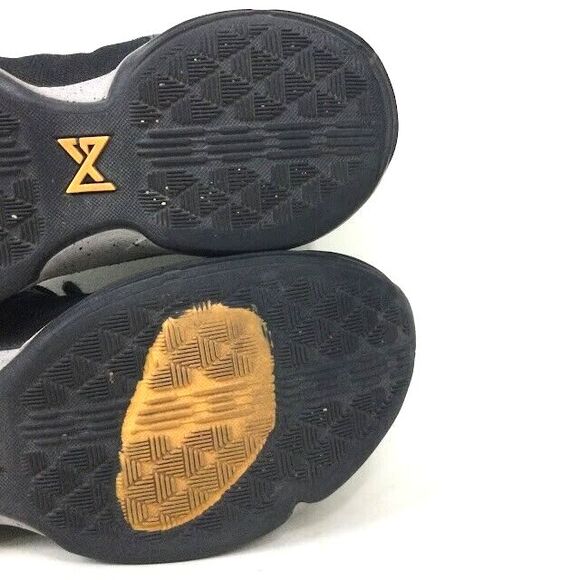 Nike PG 1 Paul George-Men\'s Size 11.5 -Black/Yellow Basketball Shoes- 878627-006 main image 4